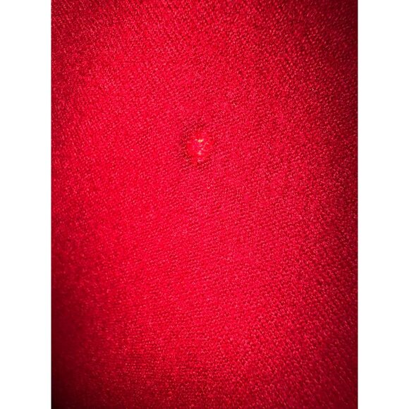 Vintage Ralph Lauren 3D CREST Red Designer Womens 12  Jacket Blazer Money Preppy - Picture 11 of 16